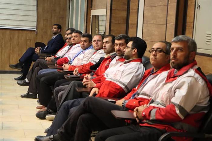 بازدید نوروزی استاندار فارس از جمعیت هلال احمر