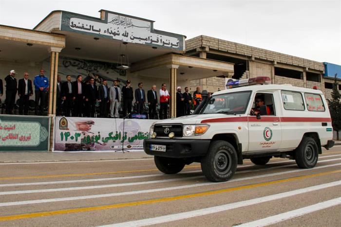 رزمایش طرح انتظامی ترافیکی نوروز ۱۴۰۳ استان فارس