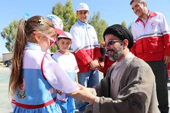 افتتاح پایگاه امداد و نجات بین‌شهری جاده‌ای سروستان هم‌زمان با هفته هلال‌احمر با حضور رئیس سازمان جوانان هلال‌احمر