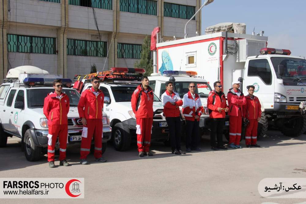 آماده باش 69 مرکز و پایگاه امداد و نجات در فارس همزمان با آغاز طرح امداد و نجات زمستانه جمعیت هلال احمر