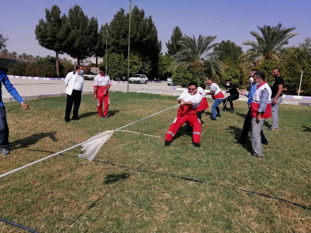 ⭕ #خبر | بمناسبت هفته بسیج اردوی آموزشی تفریحی امدادگران و نجاتگران هلال احمر گراش برگزار شد