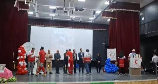 تجلیل از امدادگران خرم‌بید در هفته هلال‌احمر